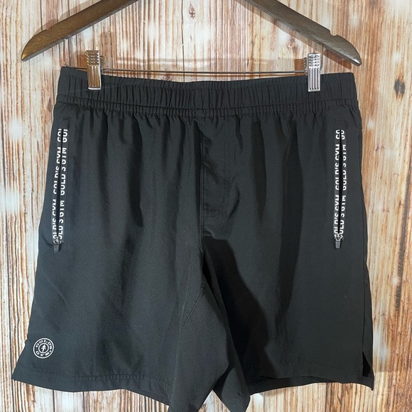 Authentic Golds Gym Athletic Black Shorts Med - Picture 2 of 7